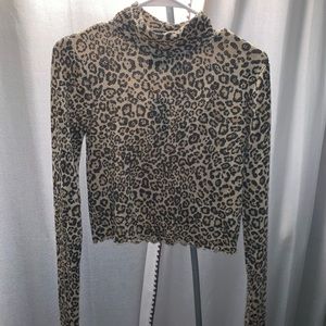 NWT Urban Outfitters cheetah print long sleeve